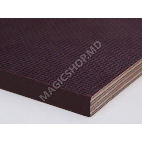 Placaj laminat – ANTIDERAPANT, Mesteacan, 1250x2500x27 mm